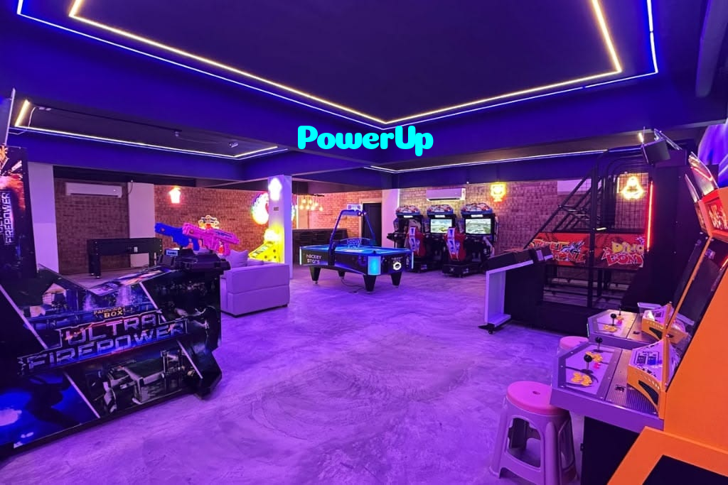 PowerUp casino presented on mobile device in Pakistan with slots and live games